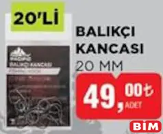 NORTH PACİFİC BALIKÇI KANCASI 20 MM 20'Lİ NORTH PACİFİC BALIKÇI KANCASI 20 MM 20'Lİ